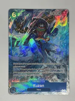 Kuzan OP12-043 - One Piece CCG - Legacy Of The Master - Alternate Art - Image 1