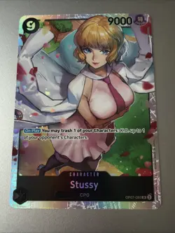 Stussy OP07-085 SR 500 Years in the Future One Piece CCG English, Black - Image 1