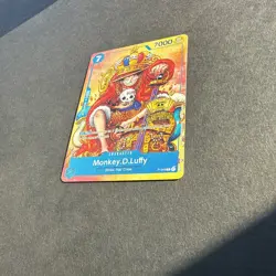 Monkey.D.Luffy (2nd Anniversary Stamped Promo) P-043 One Piece Promotion NM - Image 2