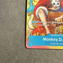 Monkey.D.Luffy (2nd Anniversary Stamped Promo) P-043 One Piece Promotion NM - Image 5