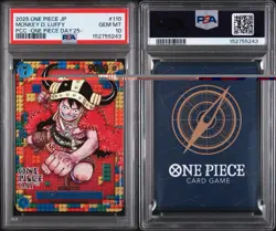 PSA 10 Monkey D. Luffy Promo P-110 One Piece Day 2025 Japanese US SELLER - Image 3
