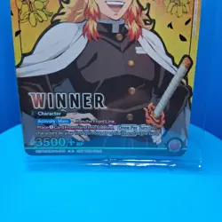 Sealed Kyojuro Rengoku (Winner) - Union Arena Promotion Card Demon Slayer - Image 2
