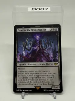 MTG Sauron, the Necromancer The Lord of the Rings: Tales of Middle-earth 0106 - Image 1