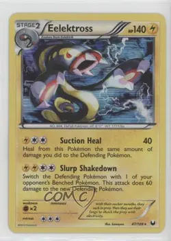 Eelektross Pokemon Black & White Dark Explorers #47 - Image 1