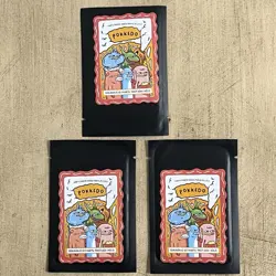 Pokkedo v4 Sealed Booster Packs - Pokemon Parody Cards - 3 Pack Lot! - Image 1