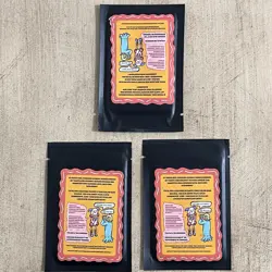 Pokkedo v4 Sealed Booster Packs - Pokemon Parody Cards - 3 Pack Lot! - Image 2