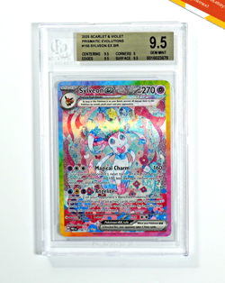 Pokemon BGS 9.5 Sylveon Ex #156 PRE EN Special Illustration Rare 2025 English - Image 1