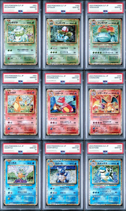 PSA 10 Pokemon Classic Starter Charizard Venusaur Blastoise Set Pokemon Card - Image 2