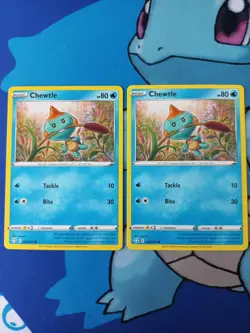 2 x Chewtle 026/072 - Pokemon Shining Fates, English - Image 1