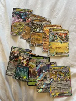 100 English V And EX Pokemon Cards As Shown In Photos - Image 5