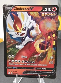 Cinderace V 044/264 Swsh08: Fusion Strike - Free Shipping - NM - Pokemon - Image 1