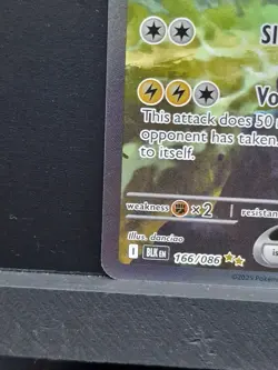 Pokemon TCG Zekrom EX 166/086 Special Illustration Rare Black Bolt NM Pack Fresh - Image 4