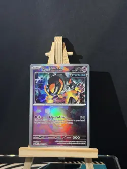 Pokemon Iron Boulder 046/131 Pokeball Reverse Prismatic Evolutions NM - Image 1