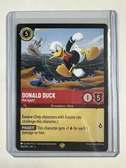 DISNEY LORCANA TCG ~ RISE OF THE FLOODBORN~ Donald Duck, Not Again! 106/204 EN. - Image 1