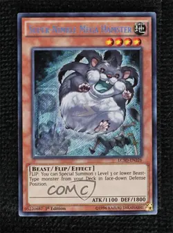 Super-Nimble Mega Hamster 1st Ed. YuGiOh Legendary Collection 5Ds -Pack - Image 1