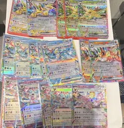 Nintendo Pokemon TCG Eeveelution EX Holo Card Lot Japanese Vaporeon Leafeon - Image 1