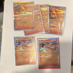 Nintendo Pokemon TCG Eeveelution EX Holo Card Lot Japanese Vaporeon Leafeon - Image 3