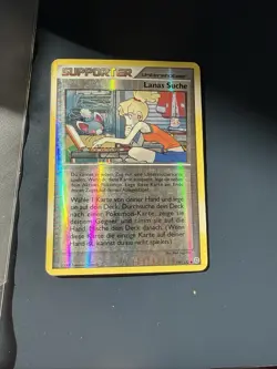 Pokemon TCG Mysterious Treasures Diamond & Pearl Pokemon Card Lanas Suche - Image 1