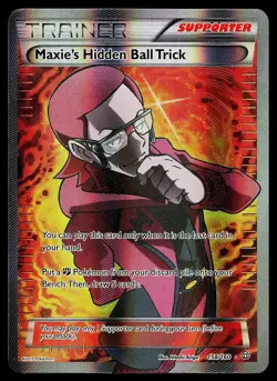 Pokemon Card - Maxie's Hidden Ball Trick Primal Clash 158/160 Ultra Rare - Image 1