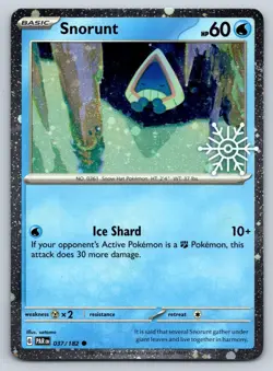 SNORUNT 037/182 HOLO C MISCELLANEOUS CARDS & PRODUCTS POKEMON LP - Image 1