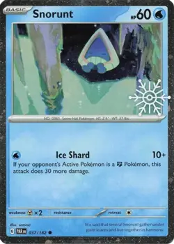 SNORUNT 037/182 HOLO C MISCELLANEOUS CARDS & PRODUCTS POKEMON LP - Image 4