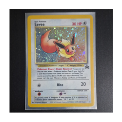 Pokemon Eevee 11/53 Wotc Promo Holo Card Basic 30 HP English - Image 1