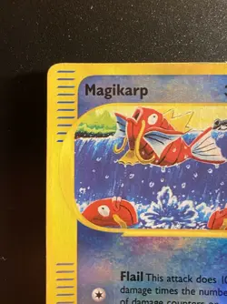 Pokemon Card-Magikarp-Reverse Holo-Expedition-118/165-ENG-LP - Image 3