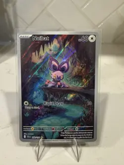 Pokemon TCG Noibat Journey Together Illustration Card 169/159 - Image 1