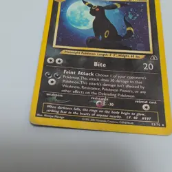 Pokemon Umbreon Neo Discovery Holo TCG Card 13/75 Rare - Image 5