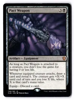 Pact Weapon LP* Commander Baldur's Gate ENGLISH 139/361 mtg -UnltdCards - Image 1