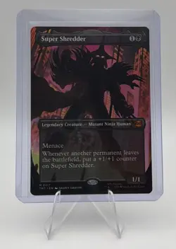 Super Shredder (Borderless) Teenage Mutant Ninja Turtles NonFoil MTG TMNT - Image 1