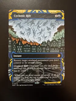 Cyclonic Rift Secrets of Strixhaven Mystical Archive SOA MTG Mythic N/NM - Image 2