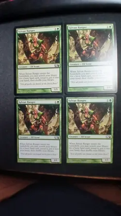 4x Sylvan Ranger - Magic 2011 Core Set M11 - Magic the Gathering - Image 1