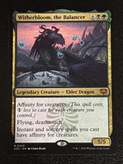 MTG Secrets of Strixhaven Witherbloom, the Balancer 0245 NM Mythic - Image 1