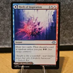 MTG Rush of Inspiration Modern Horizons 3 Set #257 NM Fresh Pull No Play - Image 1