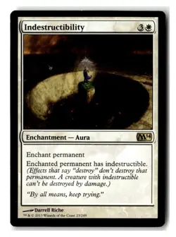 Indestructibility R Magic 2014 (M14) 23 NM - Image 1