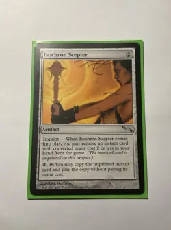 Mtg Isochron Scepter LP Mirrodin Magic The Gathering Artifact - Image 1