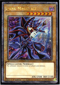 Dark Magician - RA04-EN001 - Quarter Century Secret Rare - 1st Edition - Yugioh - Image 1