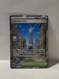 Lumiose City 111/88 Trainer Stadium holo full art Perfect Order ME Pokemon 2026 - Image 1