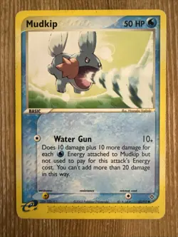 Mudkip - 65/97 - EX Dragon Set E-Series - Pokemon Card - MP - Image 1