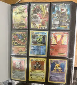 pokemon binder collection lot full art 1st Edition Shadowless 396 Hit Rare Cards - Image 1