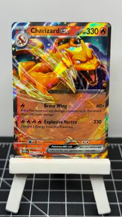 Charizard EX 6/165 Pokemon TCG: Scarlet & Violet 151 Double Rare - Pack Fresh - - Image 1