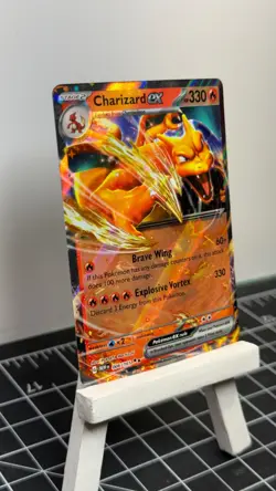 Charizard EX 6/165 Pokemon TCG: Scarlet & Violet 151 Double Rare - Pack Fresh - - Image 3