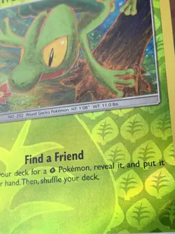 SHIPS SAME DAY Pokemon Card Treecko 20/214 Reverse Holo Basic Grass Type 2018 - Image 4