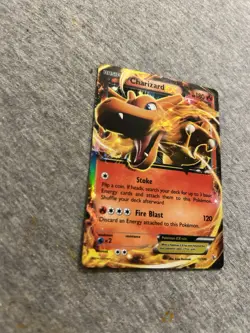 Pokemon TCG Charizard EX Ultra Rare Holo Flashfire 11/106 180 HP - Image 3
