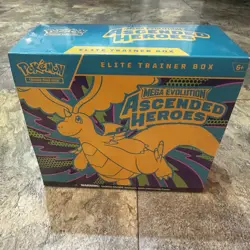 Pokemon TCG: Ascended Heroes Elite Trainer Box (ETB) New Factory Sealed - Image 1