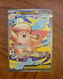 Mega Clefable Ex 103/88- Perfect Order: ME03 - ULTRA RARE - 2026 Pokemon TCG - Image 1