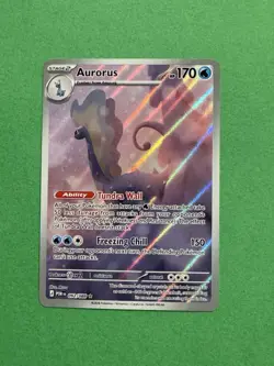 Pokemon TCG Perfect Order Aurorus 092/88 Illustration Rare NM - Image 1