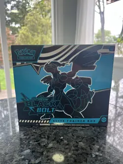 Pokemon Scarlet & Violet Black Bolt Elite Trainer Box Sealed - Image 1