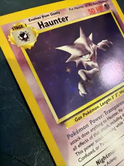 Pokemon TCG Haunter 6/62 Fossil Unlimited Holo Rare - Image 4